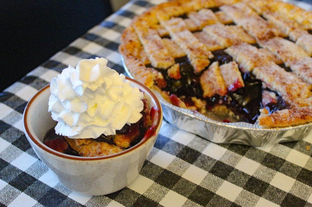 The best blueberry cobbler in fresno california
